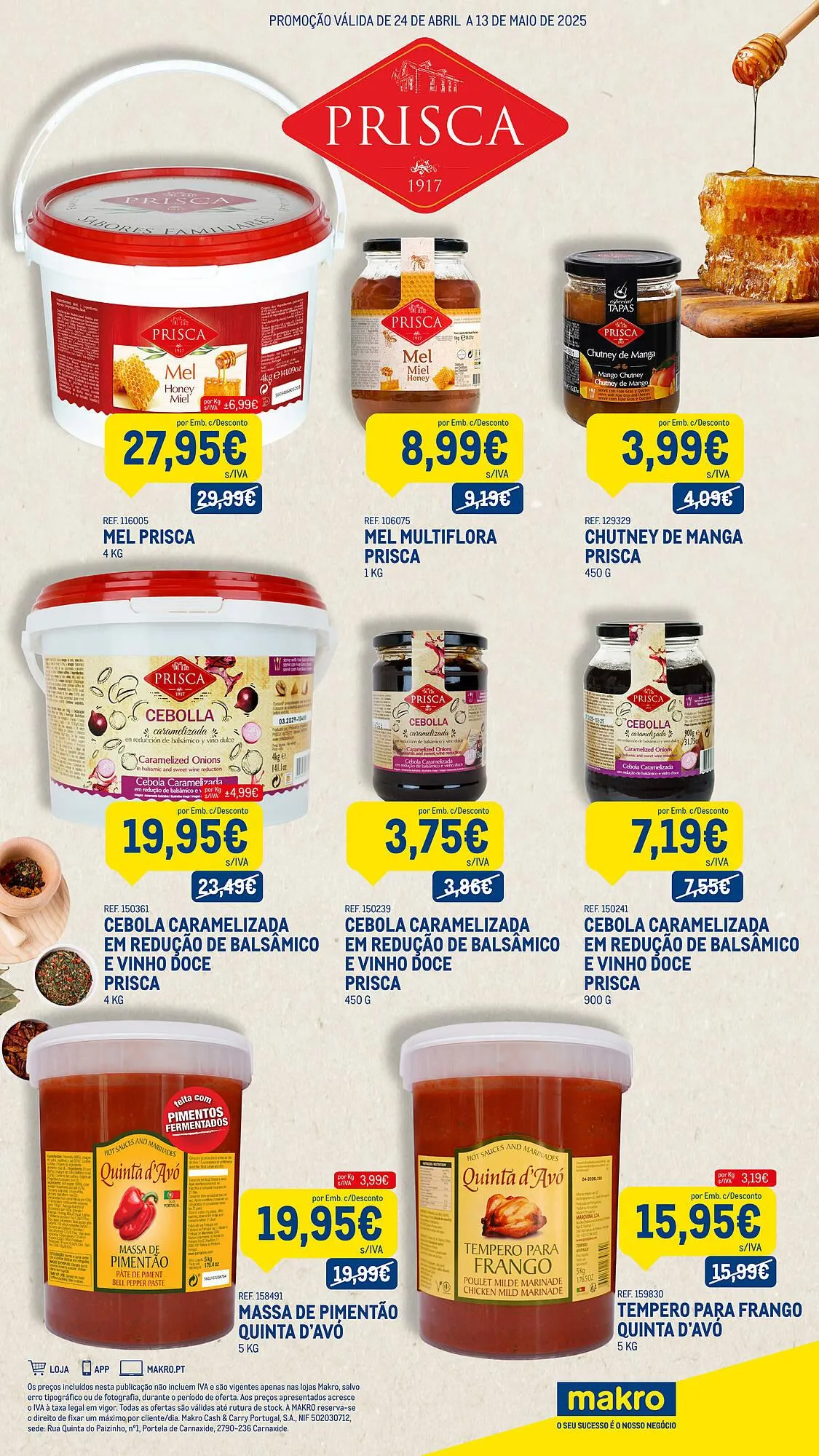 Folheto Folheto Makro de 24 de abril até 13 de maio 2025 - Pagina 1