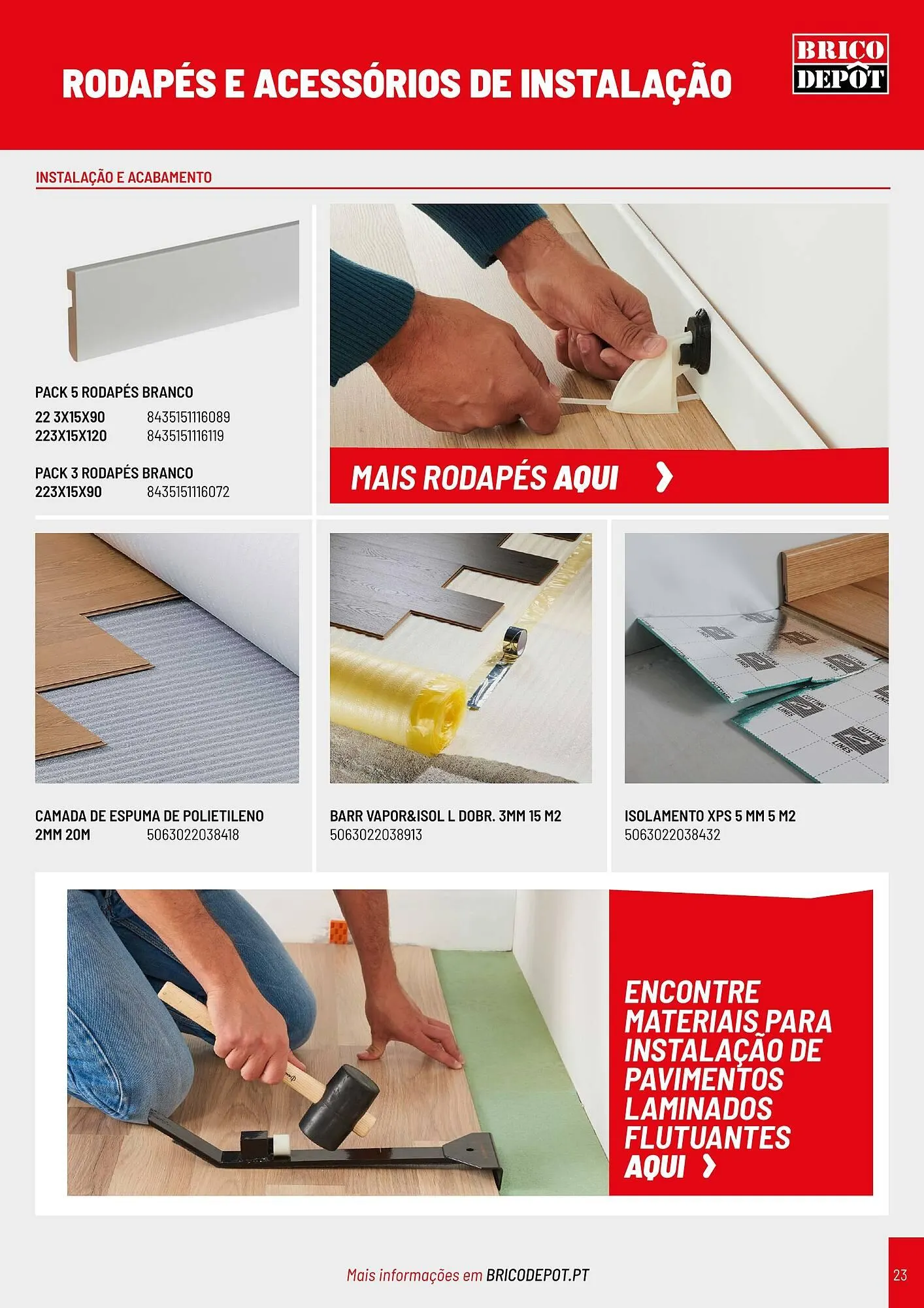 Folheto Folheto Brico Depôt de 3 de janeiro até 31 de dezembro 2025 - Pagina 23