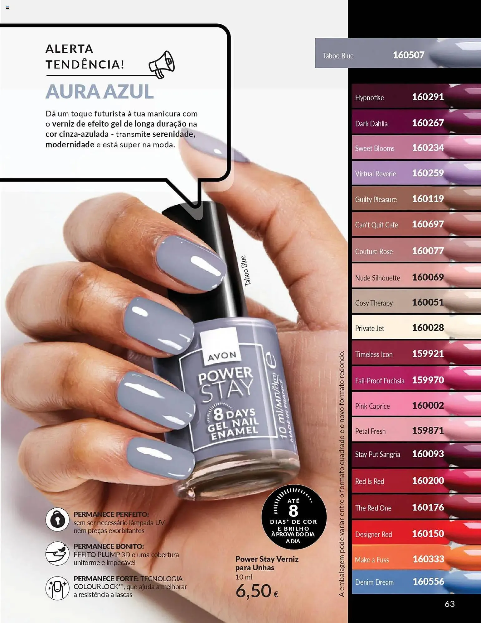 Folheto Catálogo Avon de 1 de abril até 1 de maio 2026 - Pagina 63