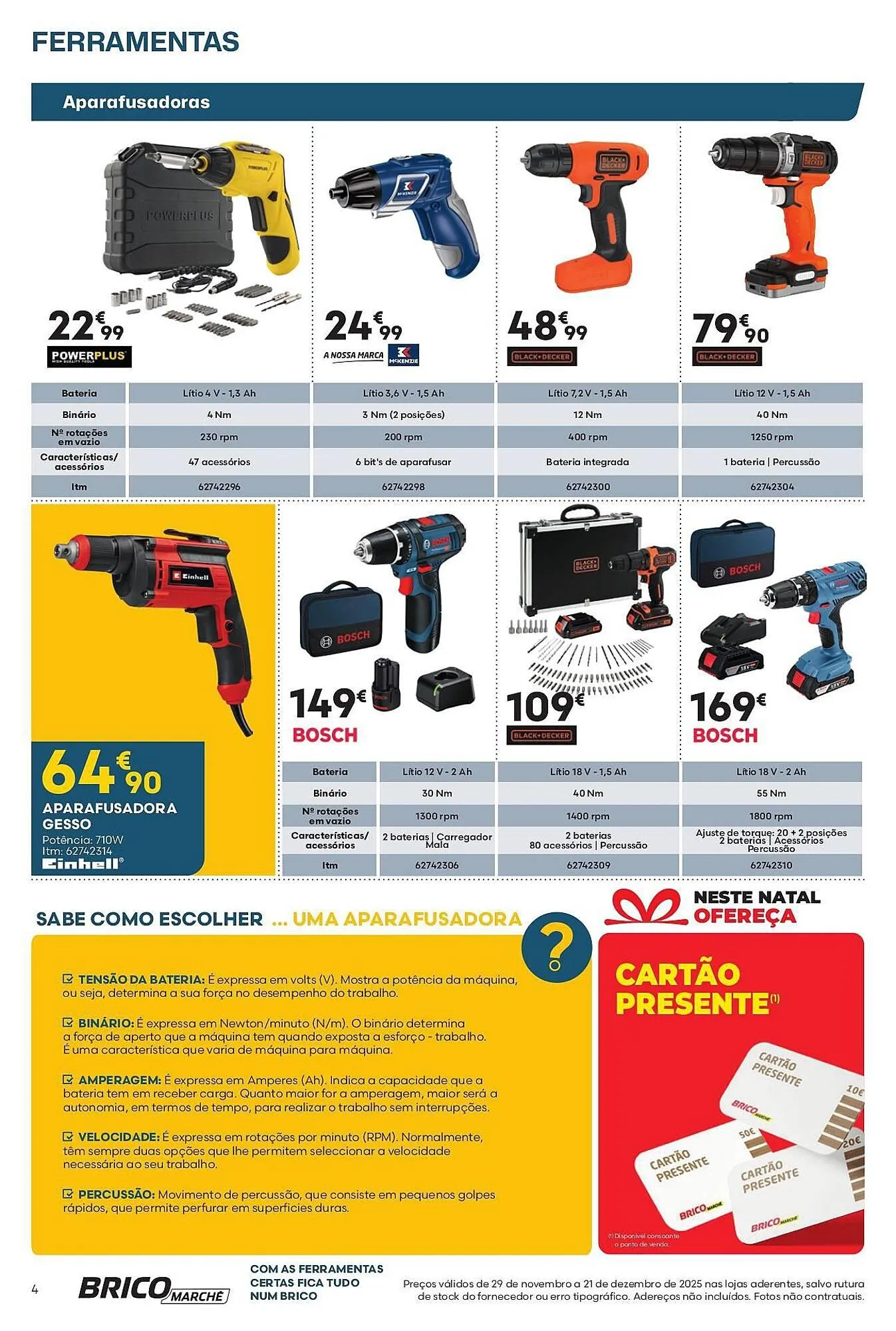 Folheto Folheto Bricomarché de 29 de novembro até 21 de dezembro 2025 - Pagina 4