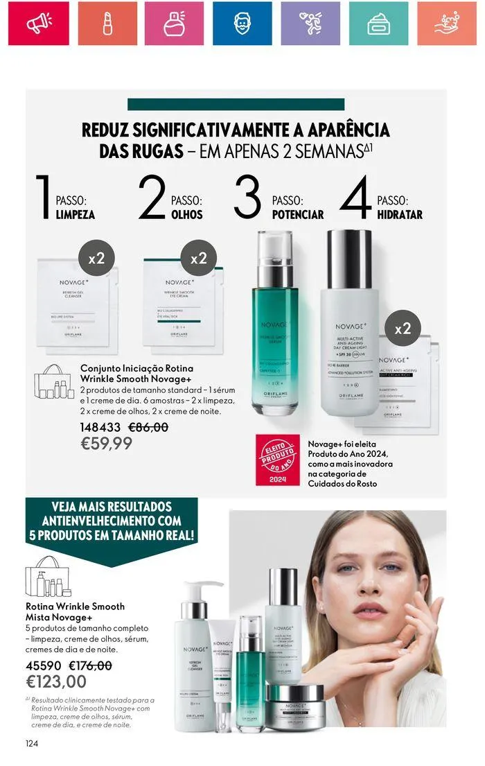 Folheto Folheto Oriflame de 30 de maio até 19 de junho 2024 - Pagina 124