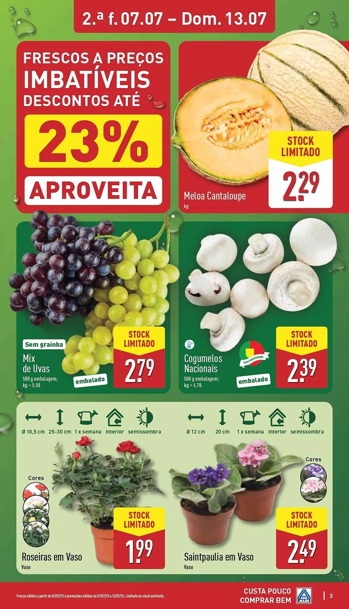 Folheto Folheto ALDI de 7 de julho até 13 de julho 2025 - Pagina 3
