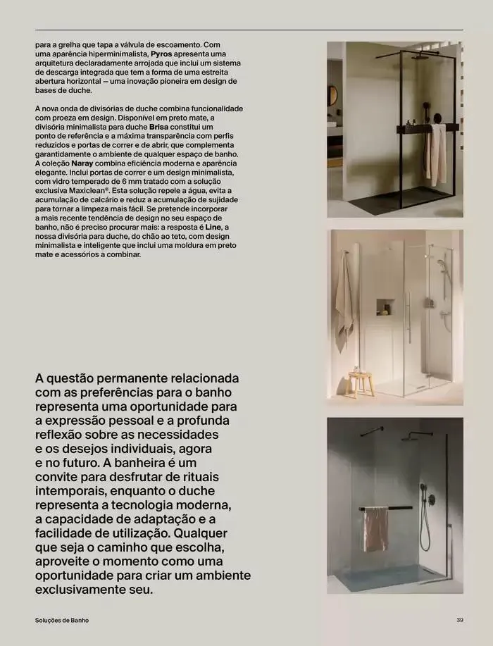Folheto SOLUÇÕES DE BANHO  de 6 de janeiro até 31 de dezembro 2025 - Pagina 41