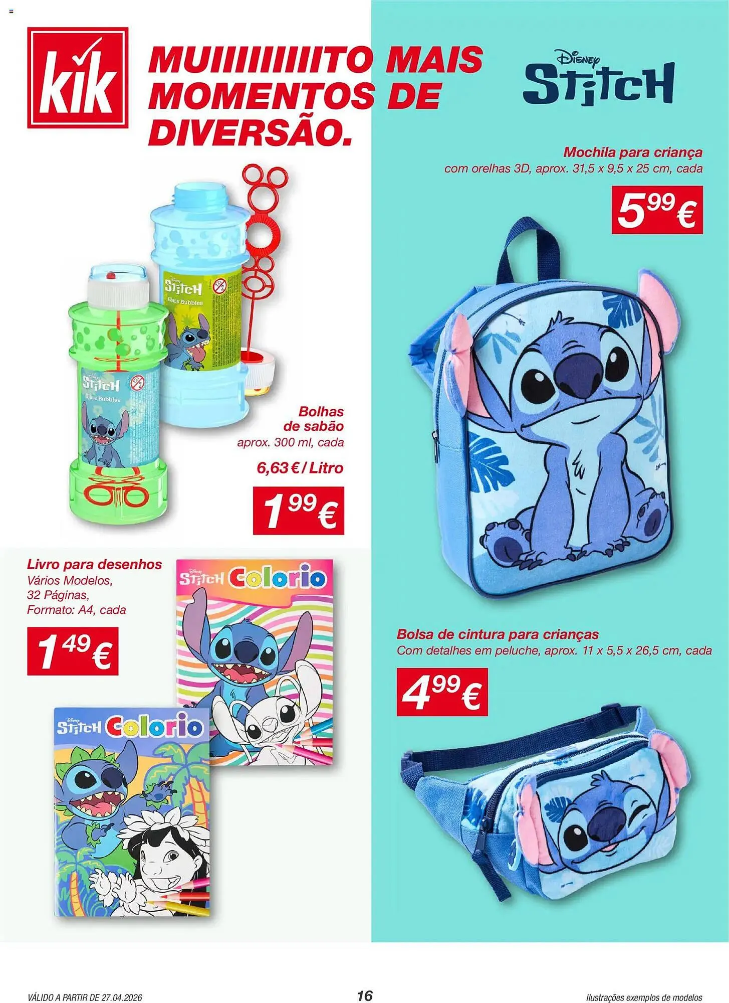 Folheto Folheto kik de 27 de abril até 1 de junho 2026 - Pagina 16