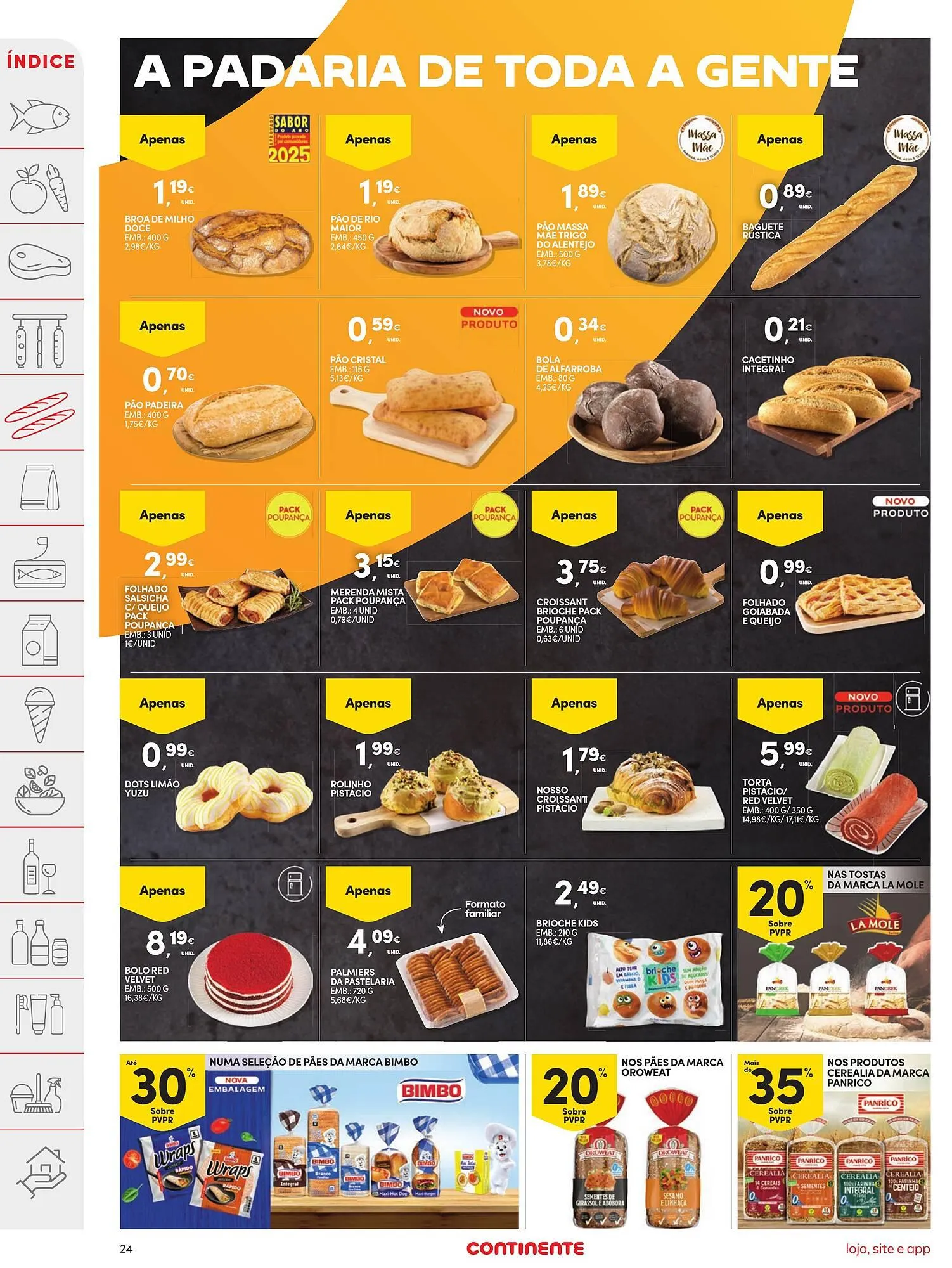 Folheto Folheto Continente de 3 de março até 9 de março 2026 - Pagina 24