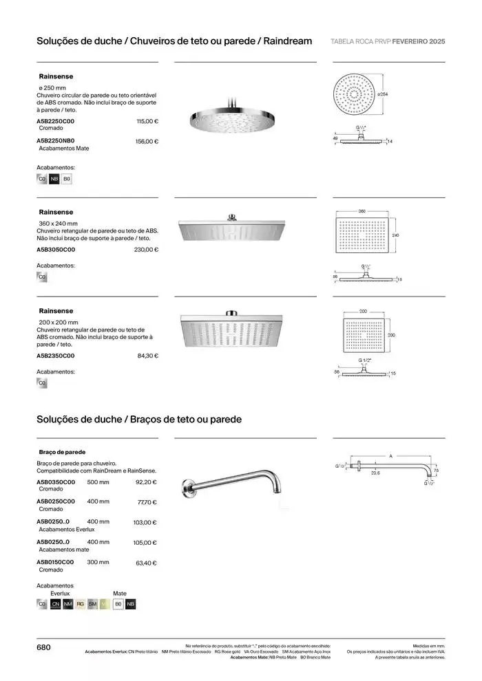 Folheto Soluções de Banho de 6 de janeiro até 31 de dezembro 2025 - Pagina 682