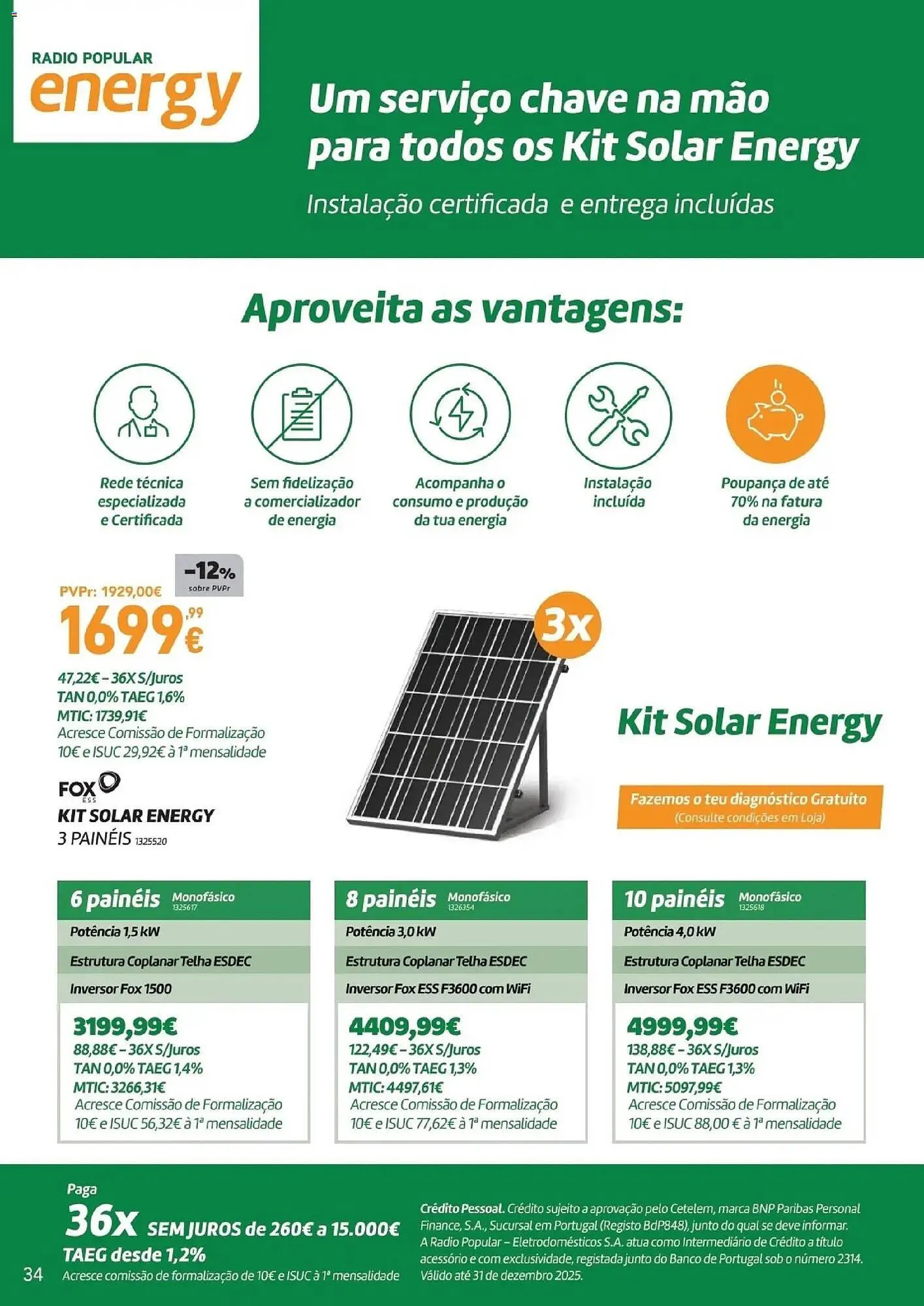 Folheto Folheto Radio Popular de 19 de dezembro até 1 de fevereiro 2026 - Pagina 34