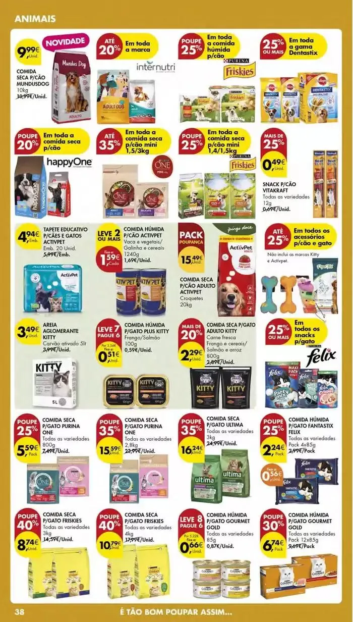 Folheto Ofertas especiais atrativas para todos de 7 de janeiro até 13 de janeiro 2025 - Pagina 38