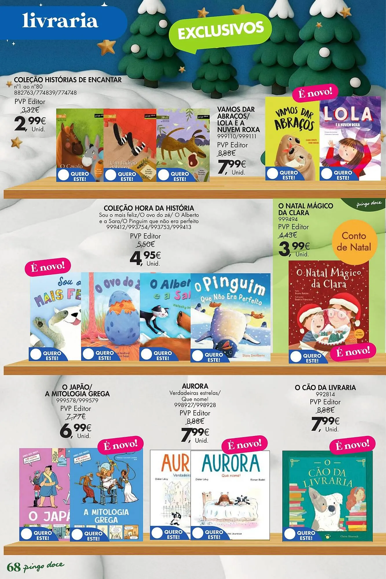 Folheto Folheto Pingo Doce de 18 de novembro até 5 de janeiro 2026 - Pagina 68