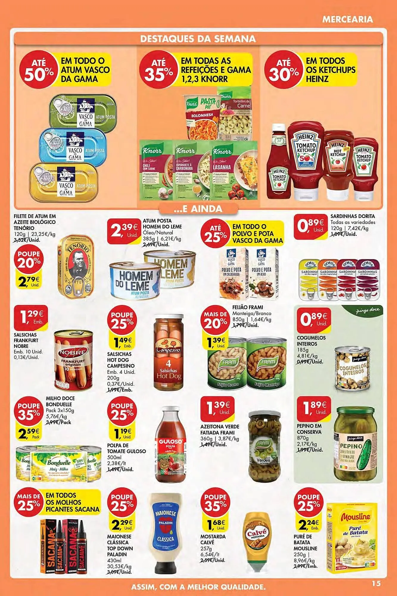 Folheto Folheto Pingo Doce de 23 de abril até 29 de abril 2026 - Pagina 15