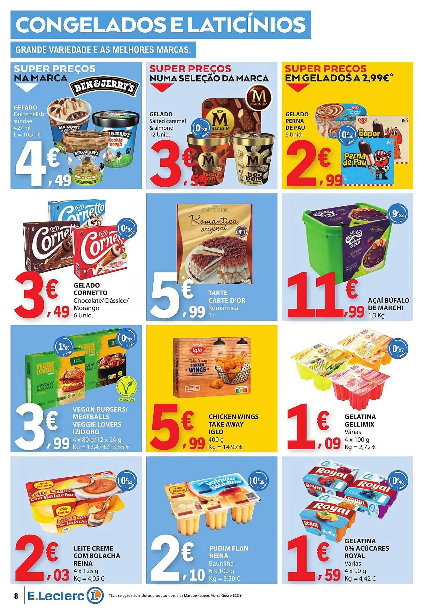 Folheto Folheto E.Leclerc de 12 de março até 18 de março 2026 - Pagina 8