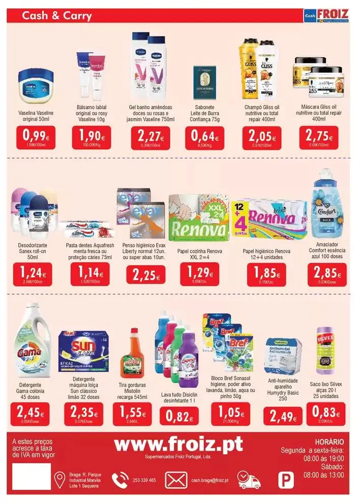 Folheto Cash FROIZ de 24 de janeiro até 11 de fevereiro 2025 - Pagina 8