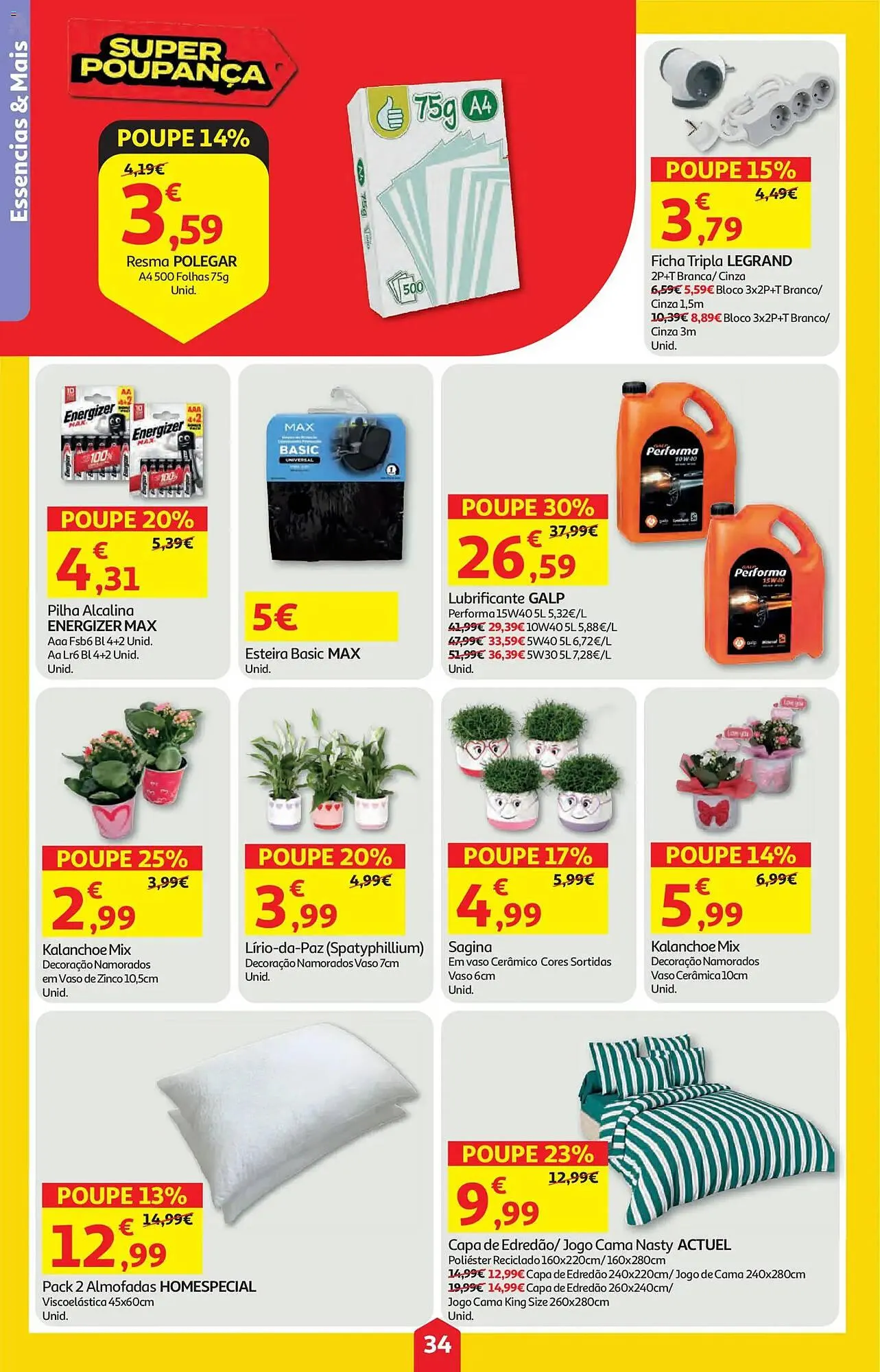 Folheto Folheto Auchan de 5 de fevereiro até 12 de fevereiro 2026 - Pagina 34