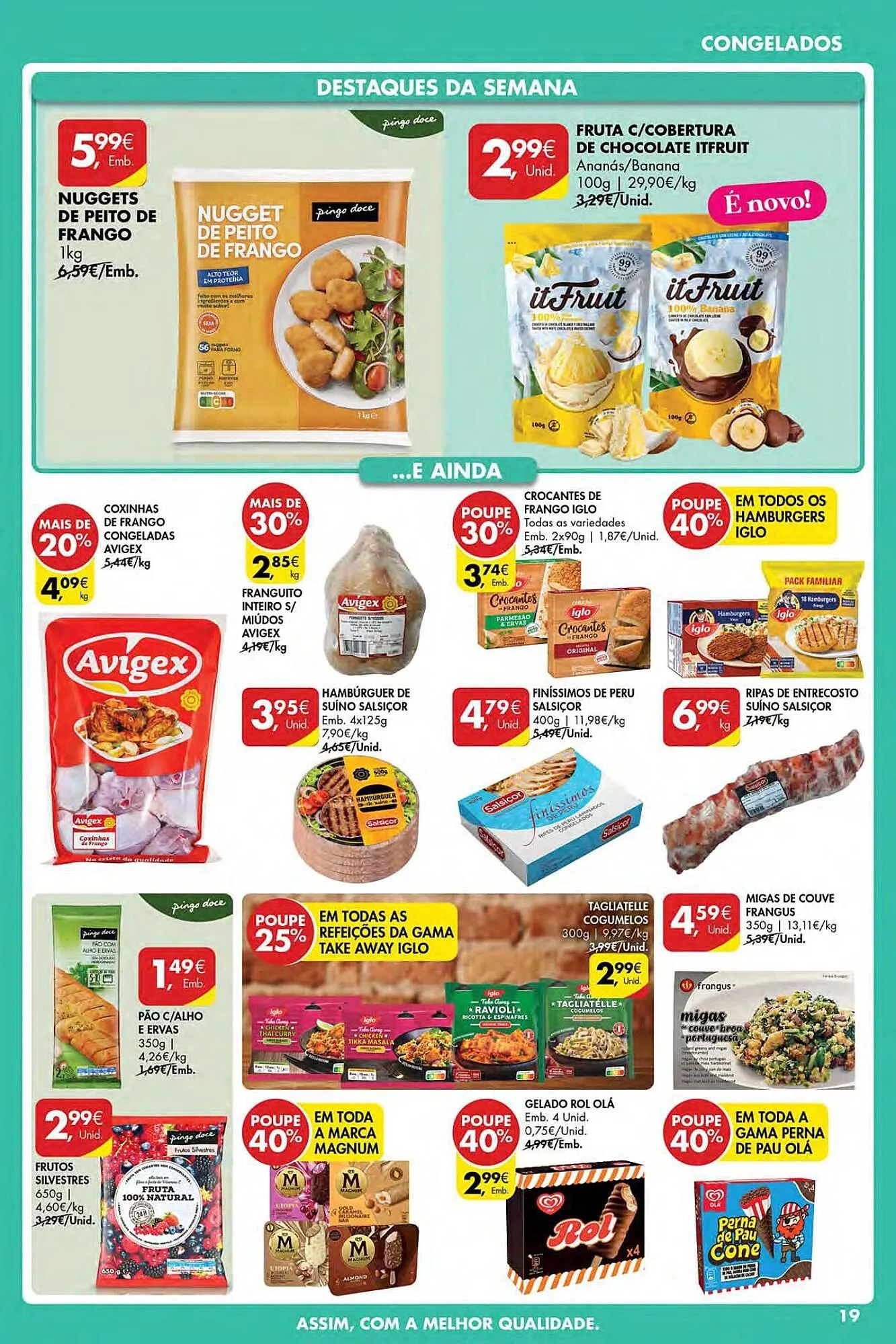 Folheto Folheto Pingo Doce de 26 de março até 1 de abril 2026 - Pagina 19