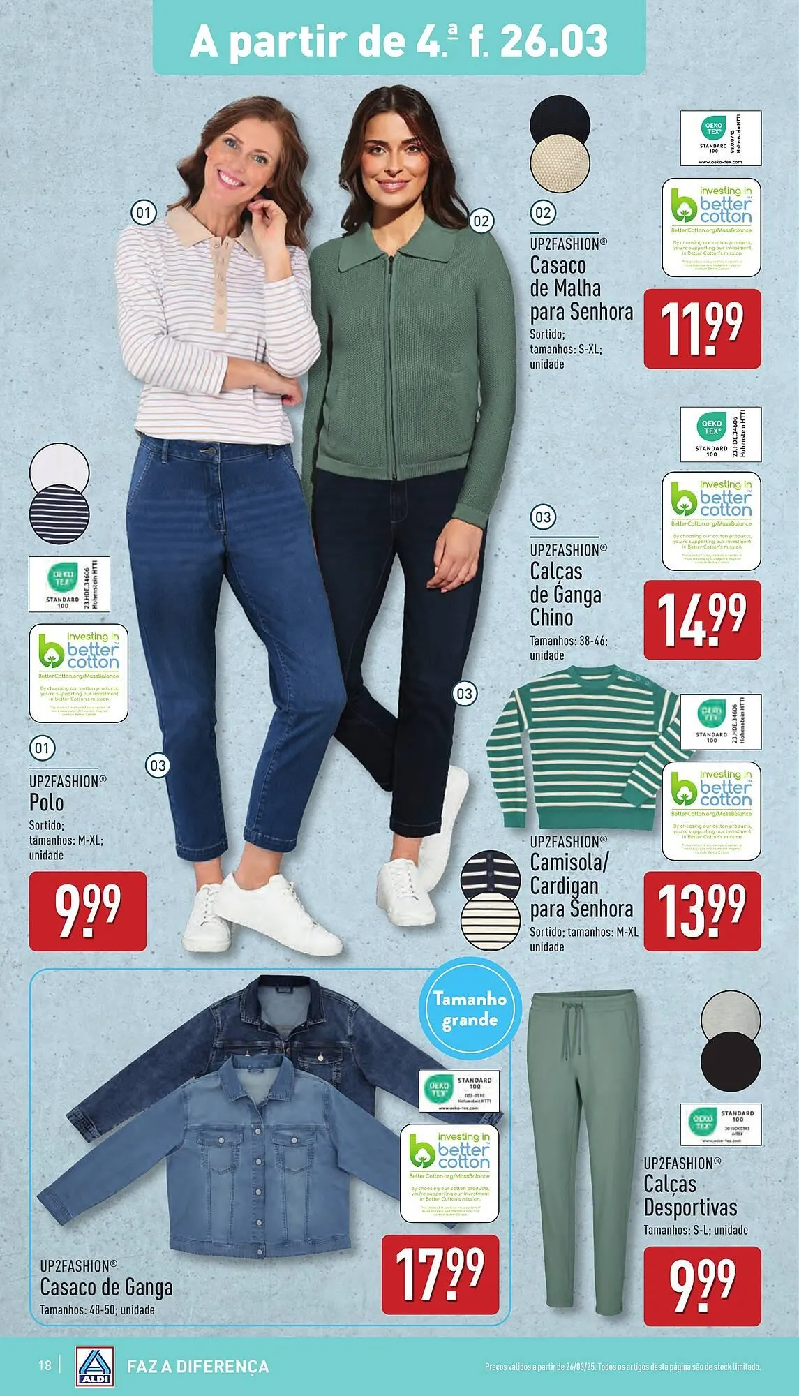 Folheto Folheto ALDI de 26 de março até 1 de abril 2025 - Pagina 18