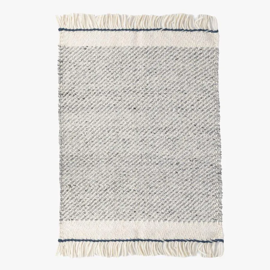 Tapete mescla risca azul 200x300 cm LUZIA