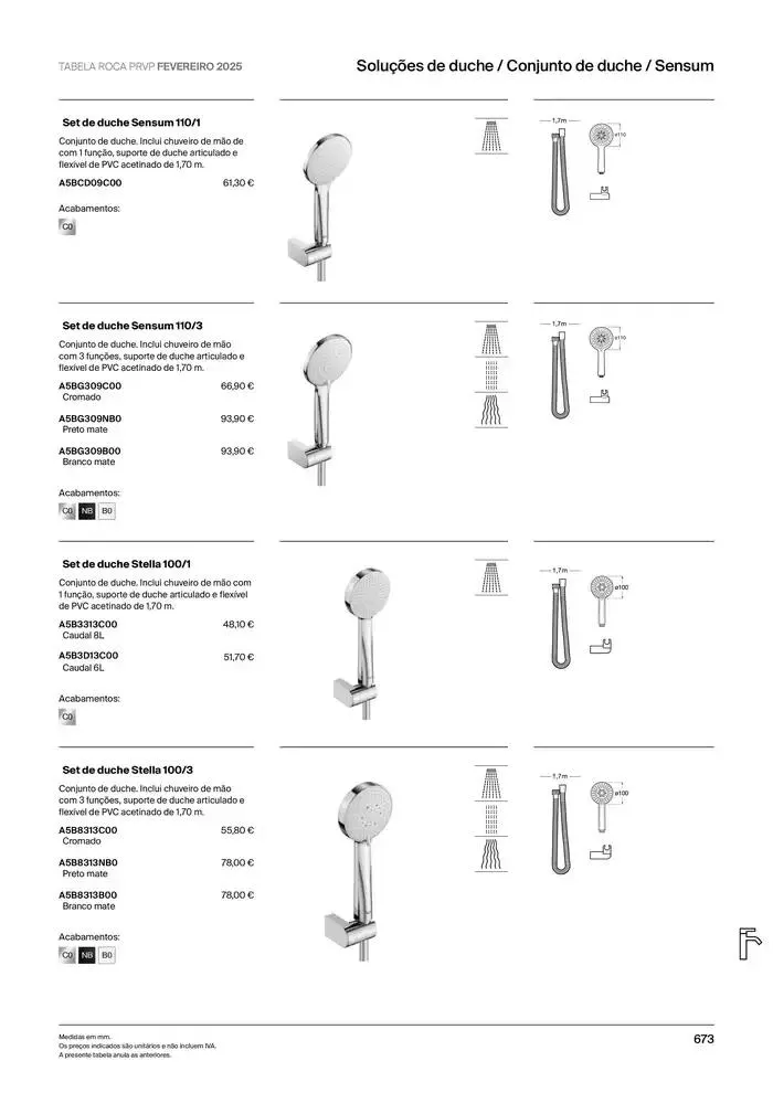 Folheto Soluções de Banho  de 6 de janeiro até 31 de dezembro 2025 - Pagina 675