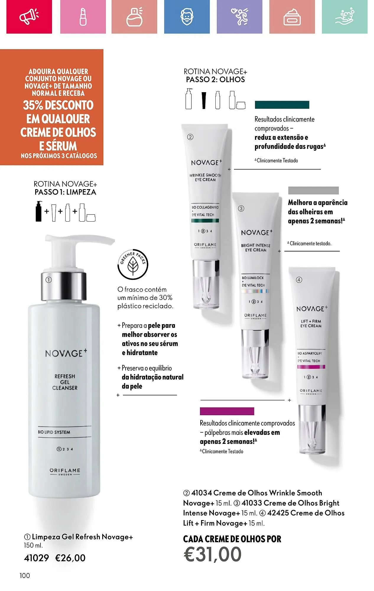 Folheto Folheto Oriflame de 2 de março até 22 de março 2025 - Pagina 100