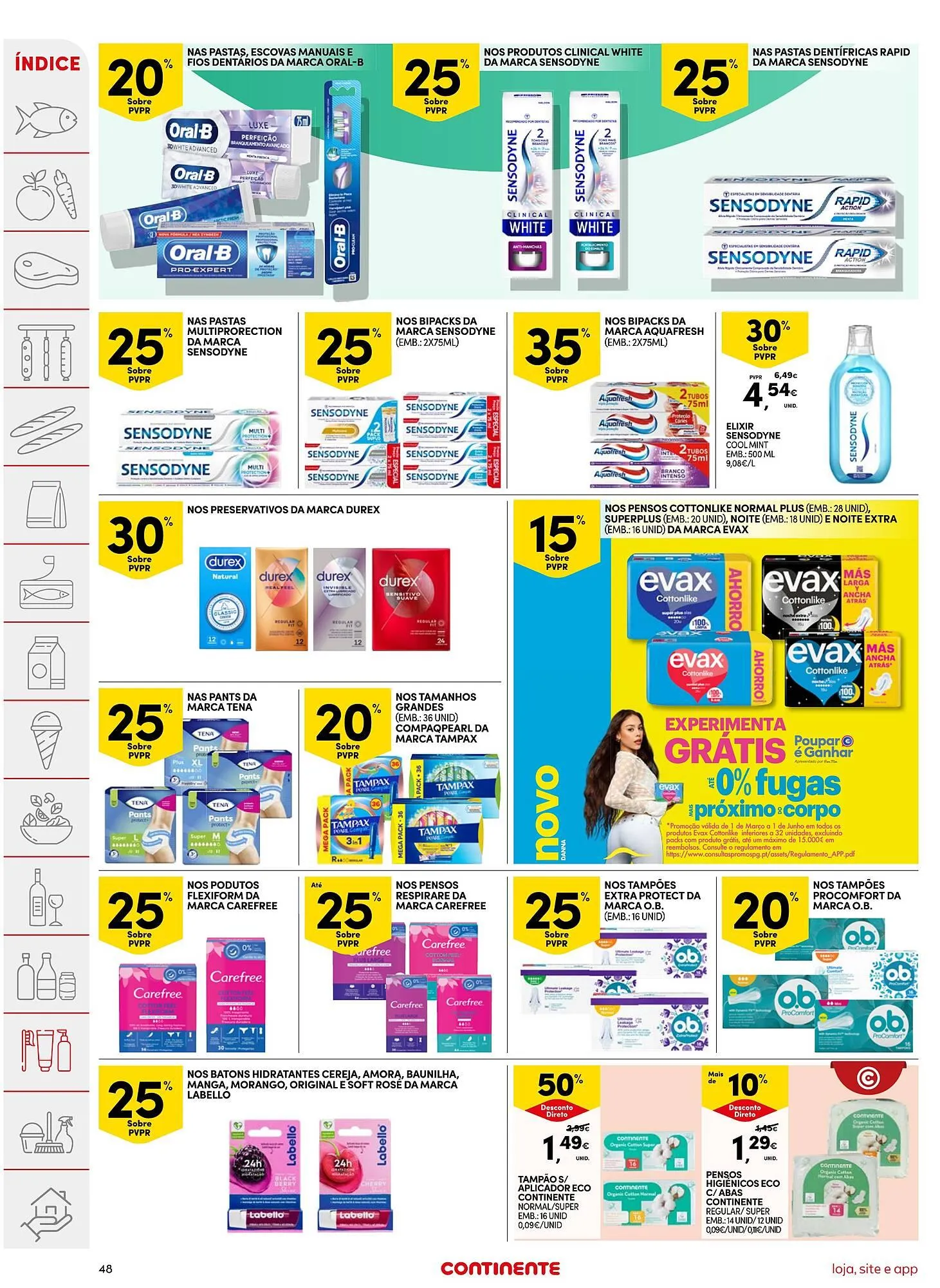 Folheto Folheto Continente de 10 de março até 16 de março 2026 - Pagina 48