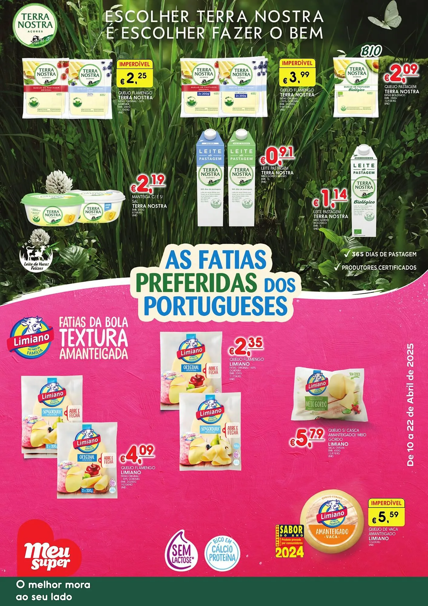 Folheto Folheto Meu Super de 10 de abril até 22 de abril 2025 - Pagina 1