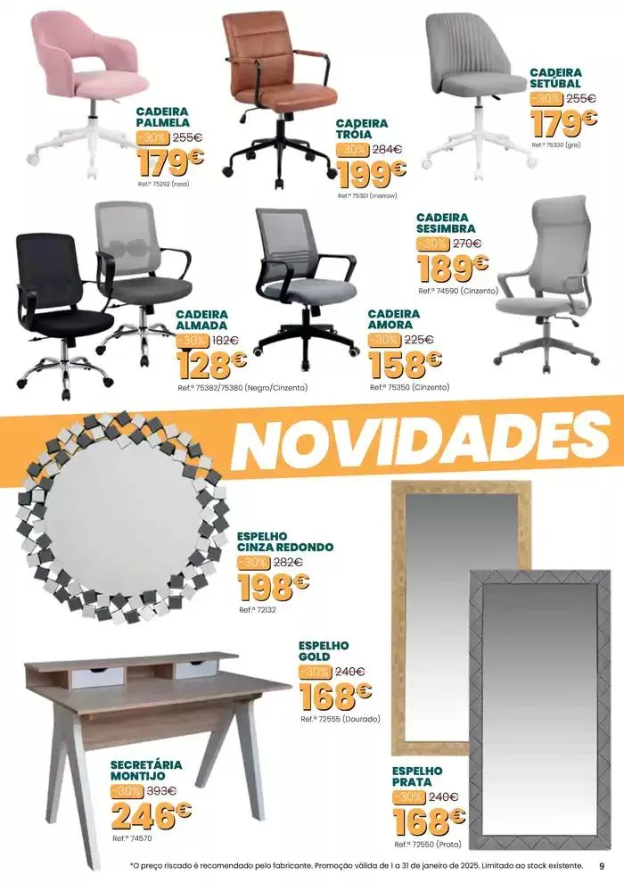 Folheto Catalogo Janeiro de 6 de janeiro até 31 de janeiro 2025 - Pagina 9