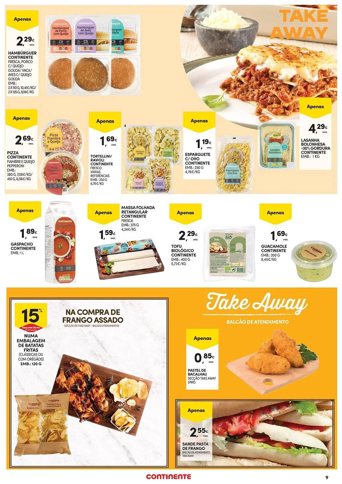Folheto Folheto Continente de 4 de abril até 16 de abril 2025 - Pagina 9