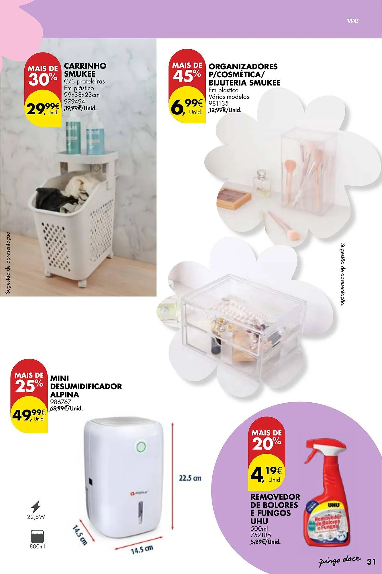 Folheto Folheto Pingo Doce de 22 de abril até 19 de maio 2025 - Pagina 35