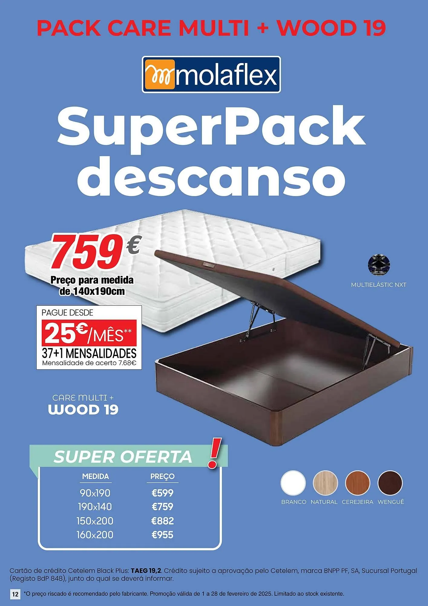 Folheto Folheto Hiper Centro do Móvel de 1 de fevereiro até 31 de março 2025 - Pagina 12