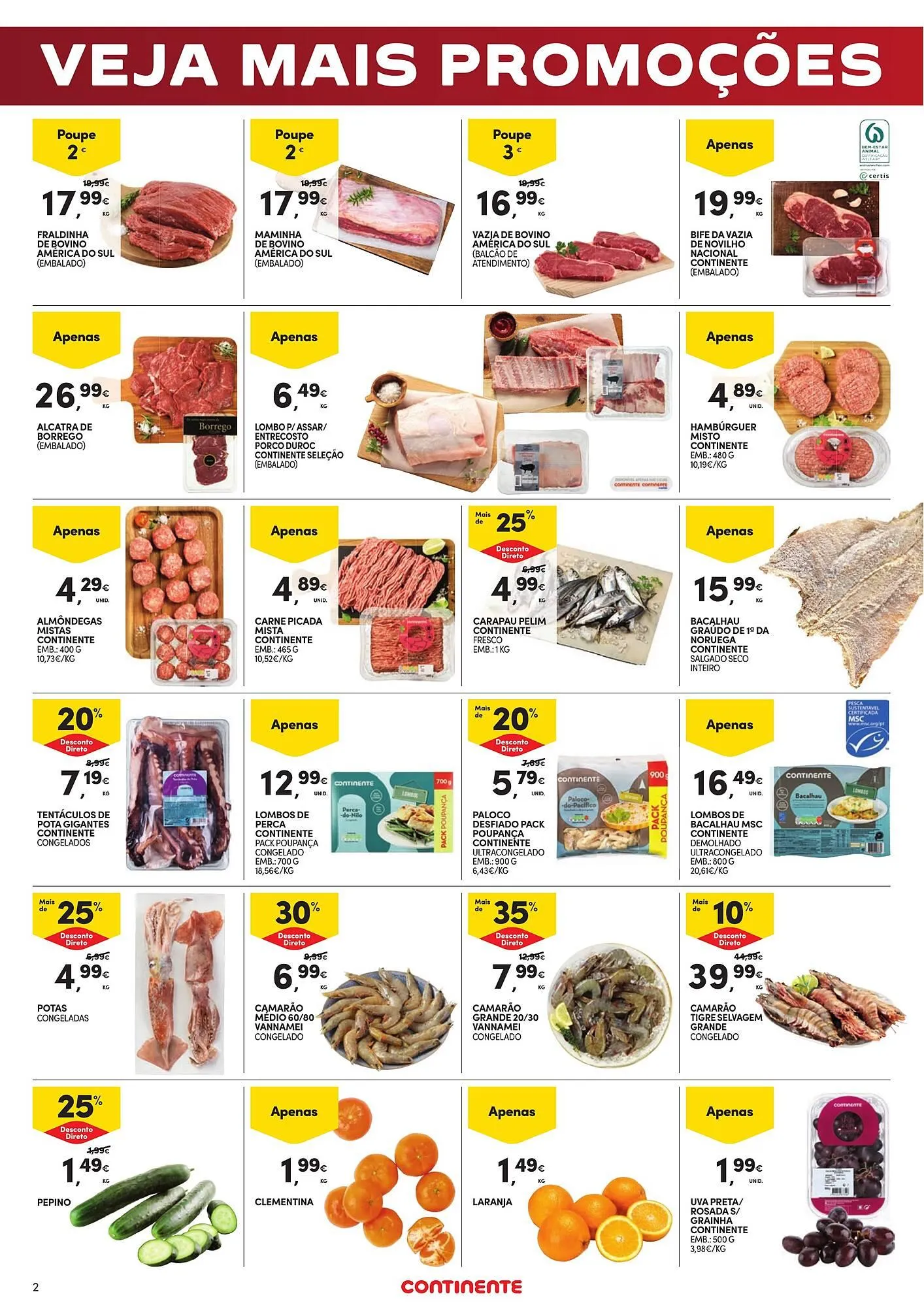 Folheto Folheto Continente de 3 de outubro até 6 de outubro 2025 - Pagina 2