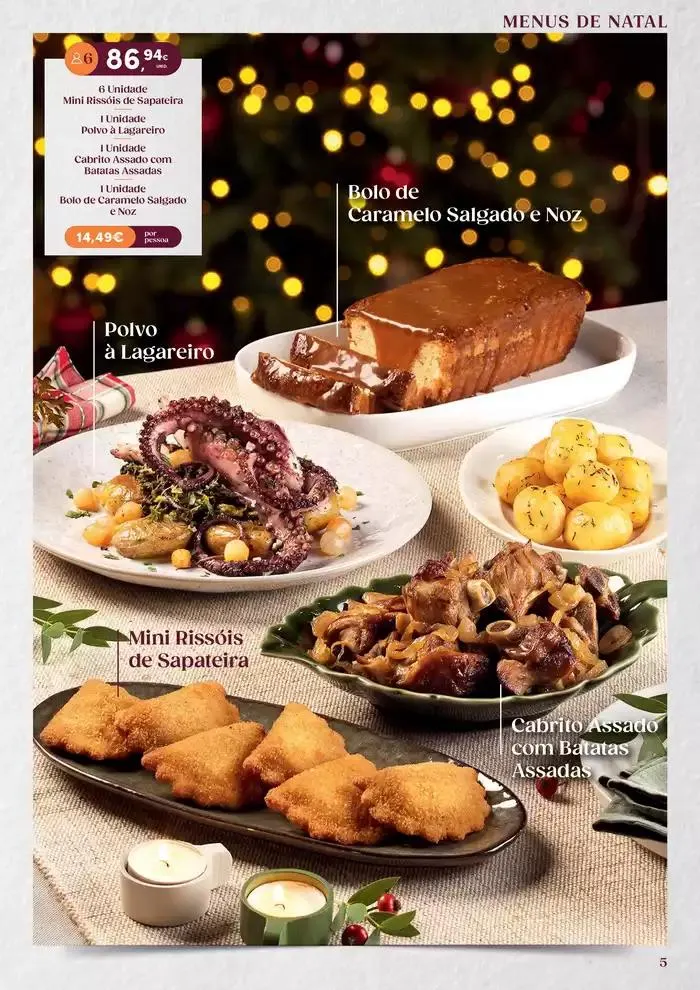 Folheto Catálogo Take Away Natal de 29 de outubro até 31 de dezembro 2024 - Pagina 5