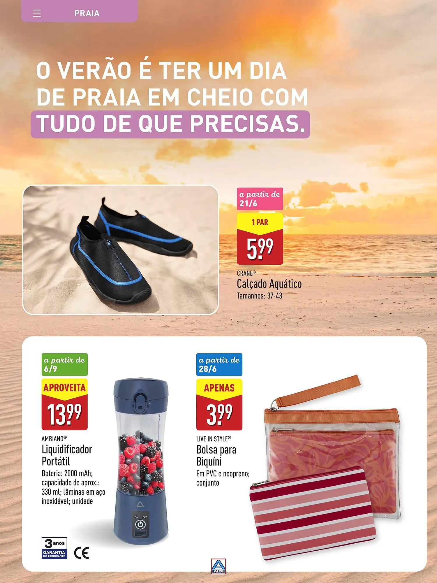 Folheto Folheto ALDI de 9 de junho até 1 de setembro 2025 - Pagina 42