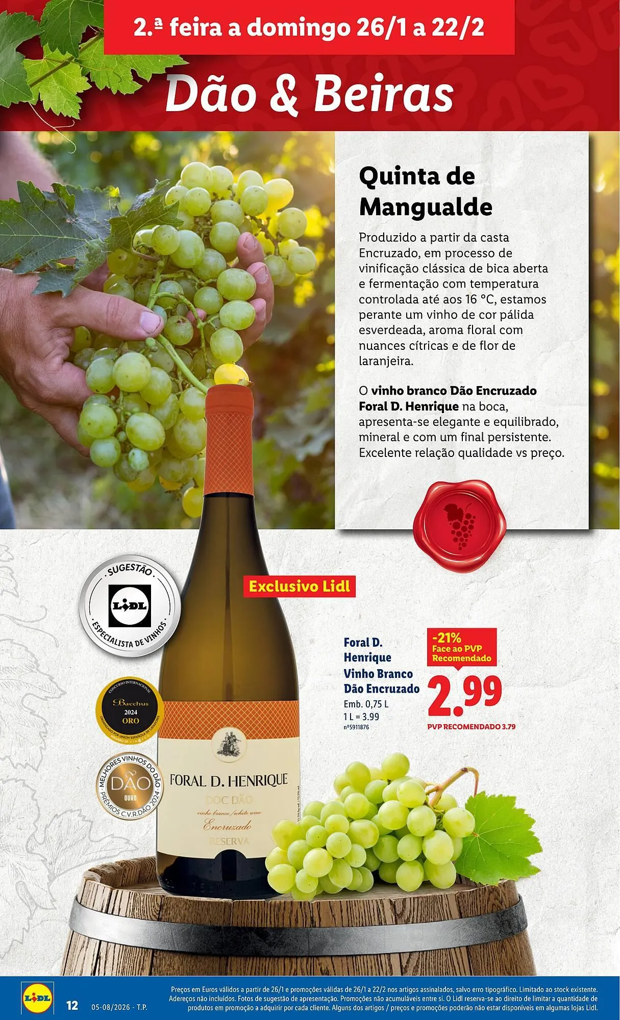 Folheto Folheto Lidl de 26 de janeiro até 22 de fevereiro 2026 - Pagina 12