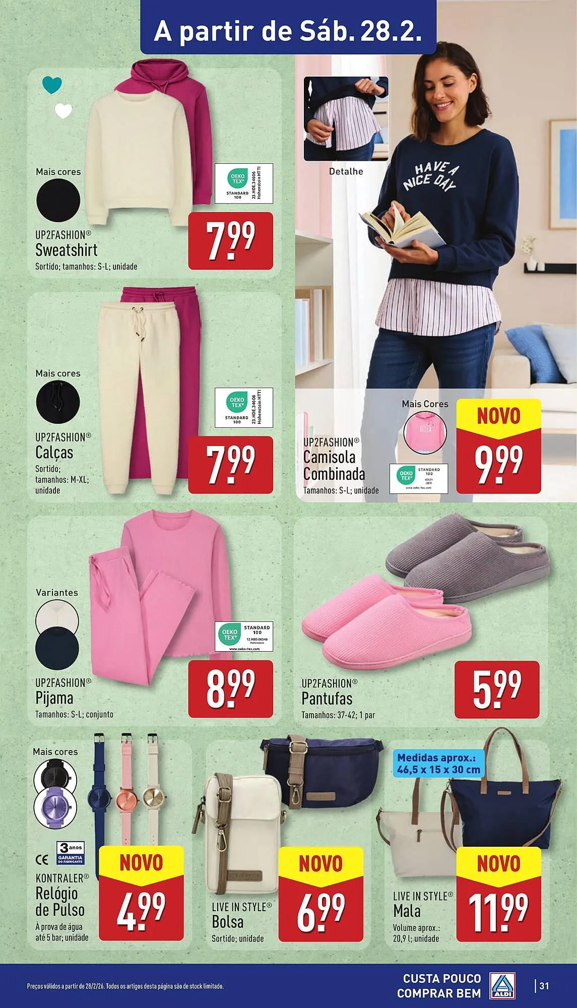 Folheto Folheto ALDI de 23 de fevereiro até 1 de março 2026 - Pagina 31