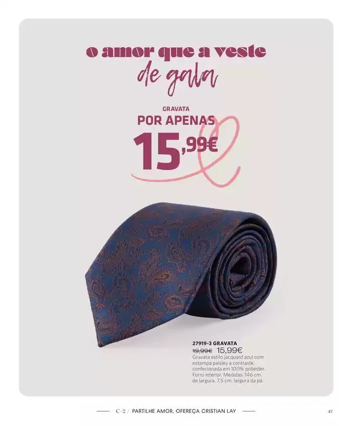 Folheto Folheto Cristian Lay de 20 de janeiro até 9 de fevereiro 2025 - Pagina 45