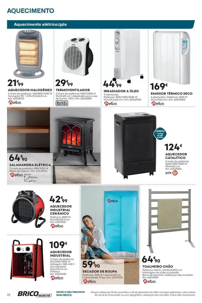 Folheto F#17 Ferramentas Elétricas e Manuais 24p Malveira de 25 de novembro até 22 de dezembro 2024 - Pagina 22