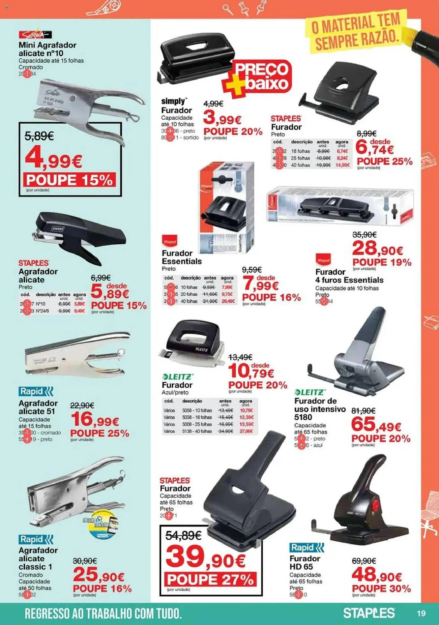 Folheto Folheto Staples de 5 de janeiro até 16 de fevereiro 2026 - Pagina 19