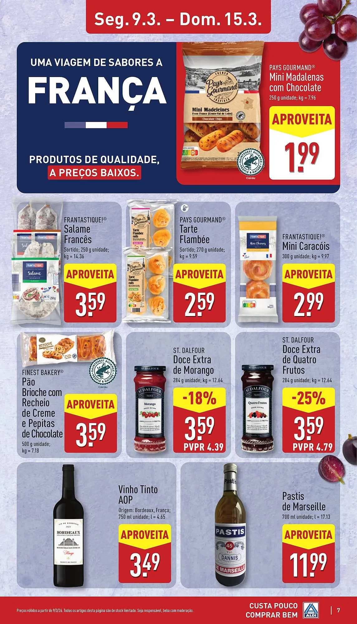 Folheto Folheto ALDI de 9 de março até 15 de março 2026 - Pagina 7