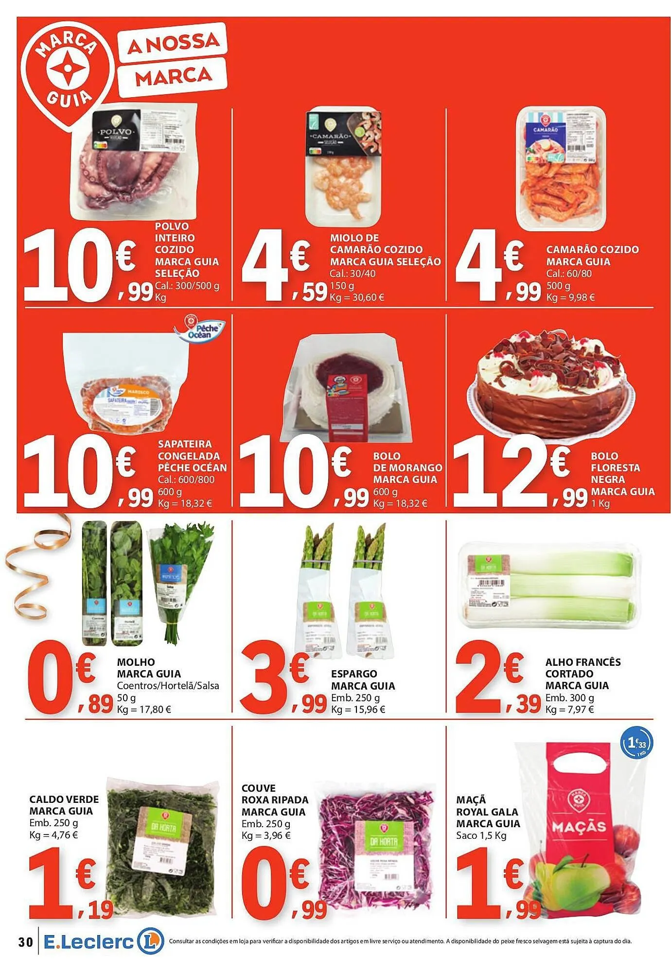 Folheto Folheto E.Leclerc de 26 de dezembro até 31 de dezembro 2025 - Pagina 30