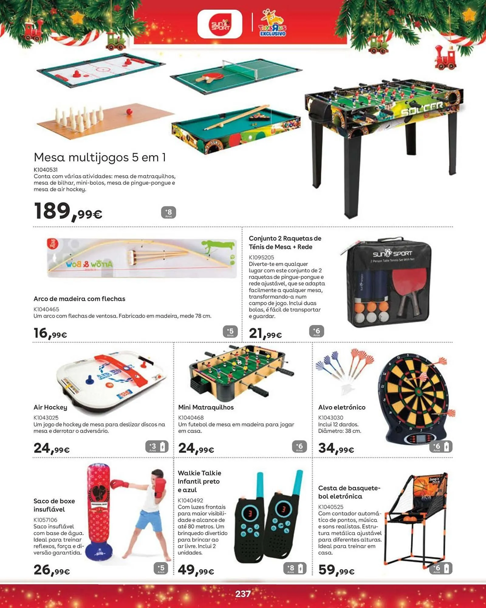 Folheto Catálogo Toys R Us de 5 de novembro até 5 de janeiro 2026 - Pagina 237
