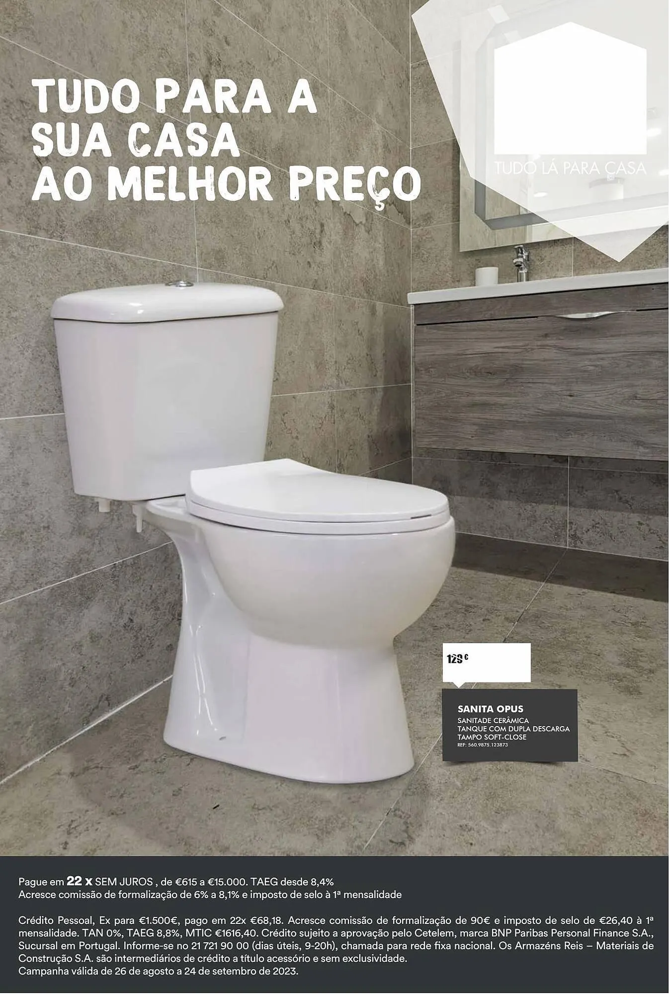 Folheto Folheto Armazéns Reis de 28 de agosto até 24 de setembro 2023 - Pagina 1