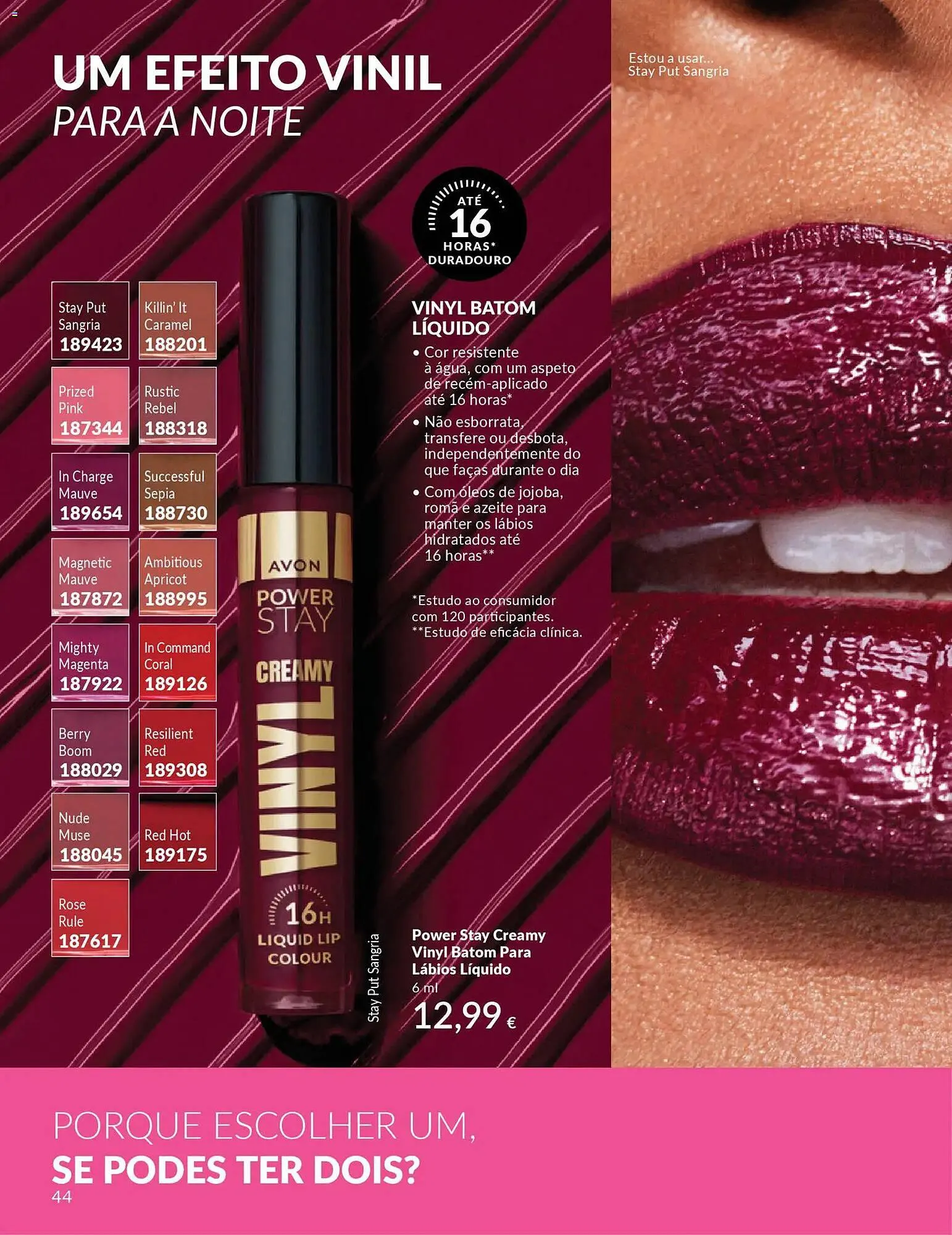 Folheto Catálogo Avon de 1 de março até 1 de abril 2026 - Pagina 44