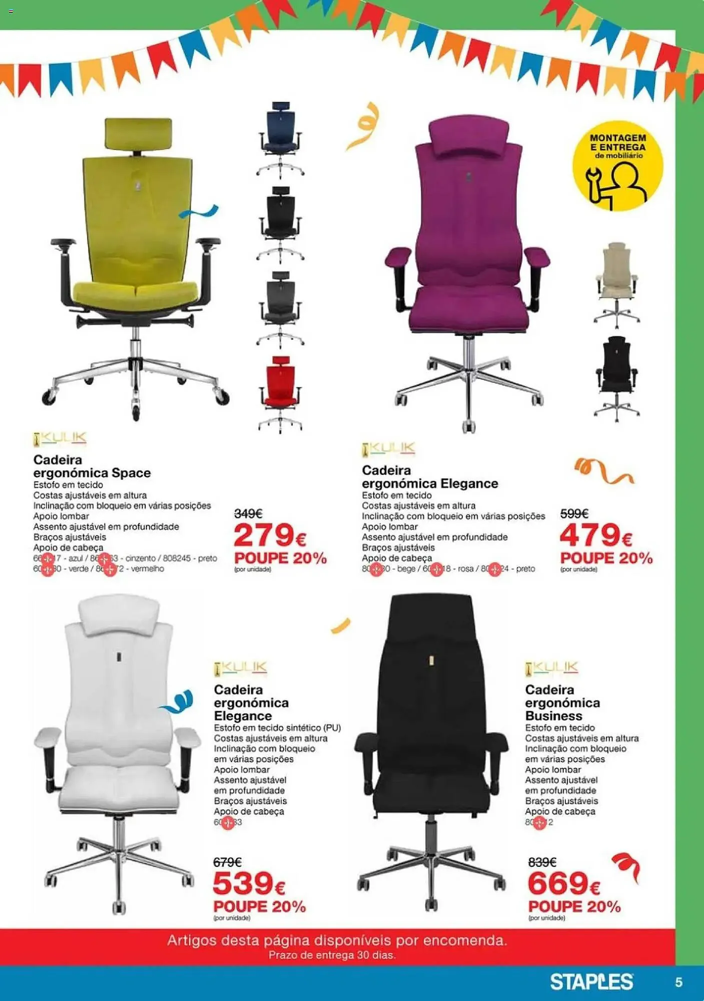 Folheto Folheto Staples de 4 de maio até 28 de maio 2026 - Pagina 5