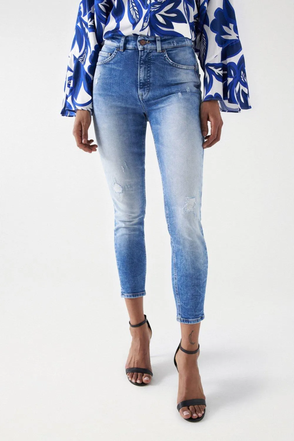 JEANS FAITH PUSH IN DESTROYED