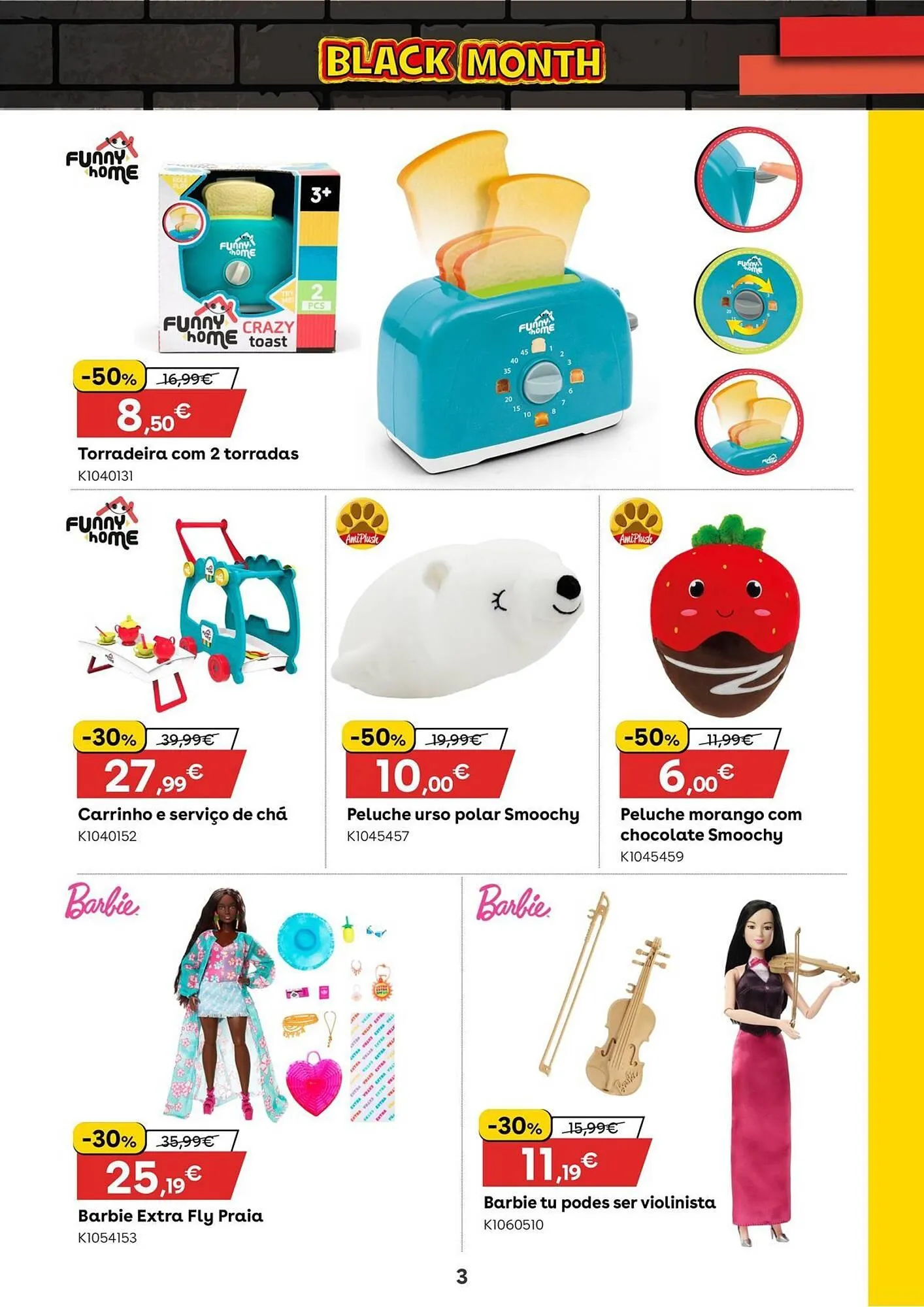 Folheto Catálogo Toys R Us de 1 de novembro até 11 de novembro 2025 - Pagina 3