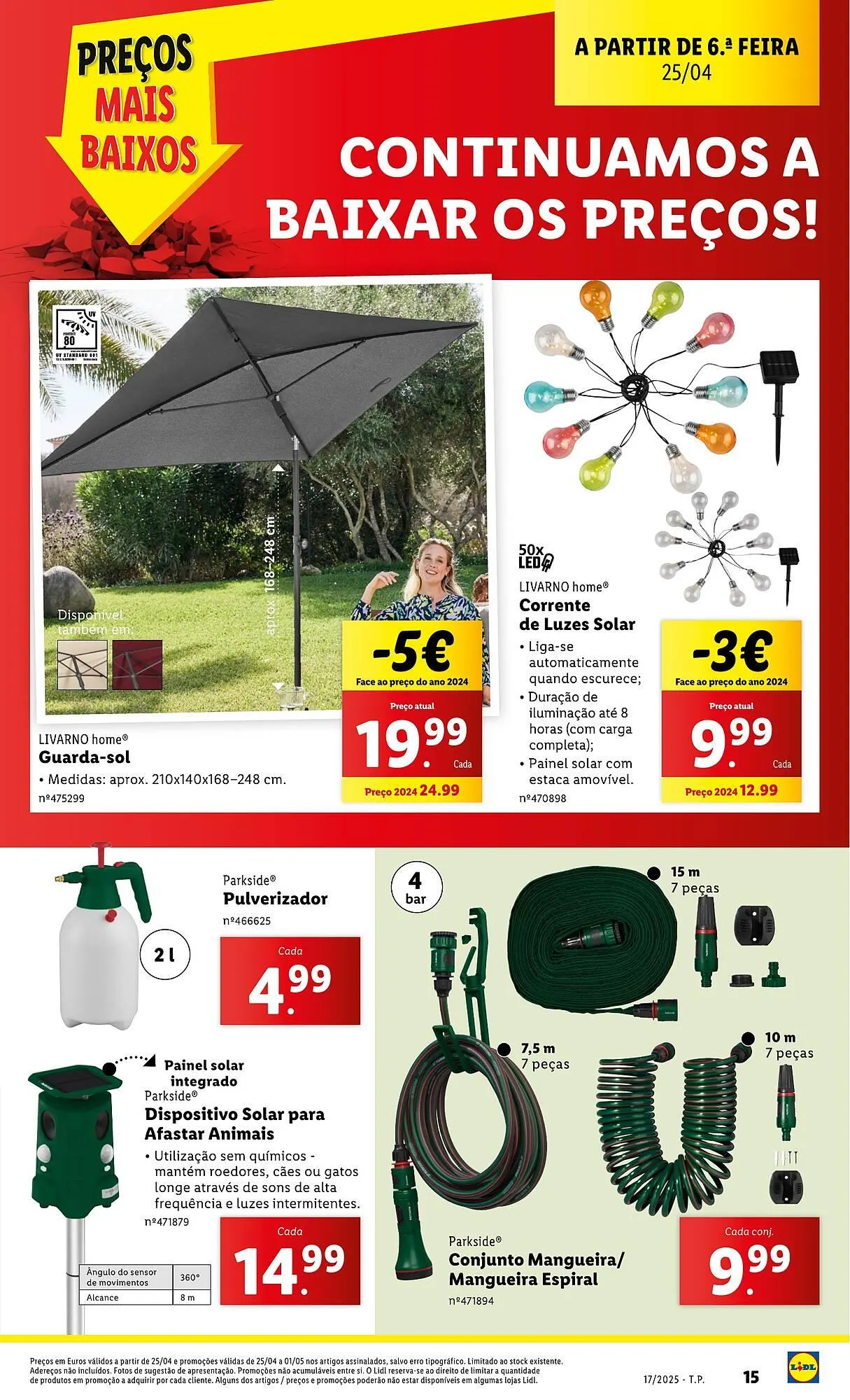 Folheto Folheto Lidl de 21 de abril até 27 de abril 2025 - Pagina 15