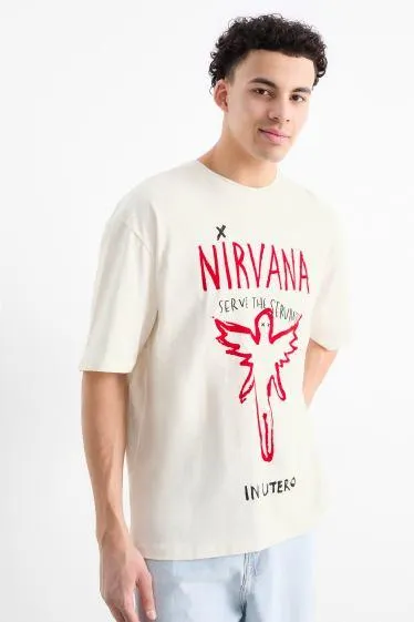 T-shirt - oversized - Nirvana