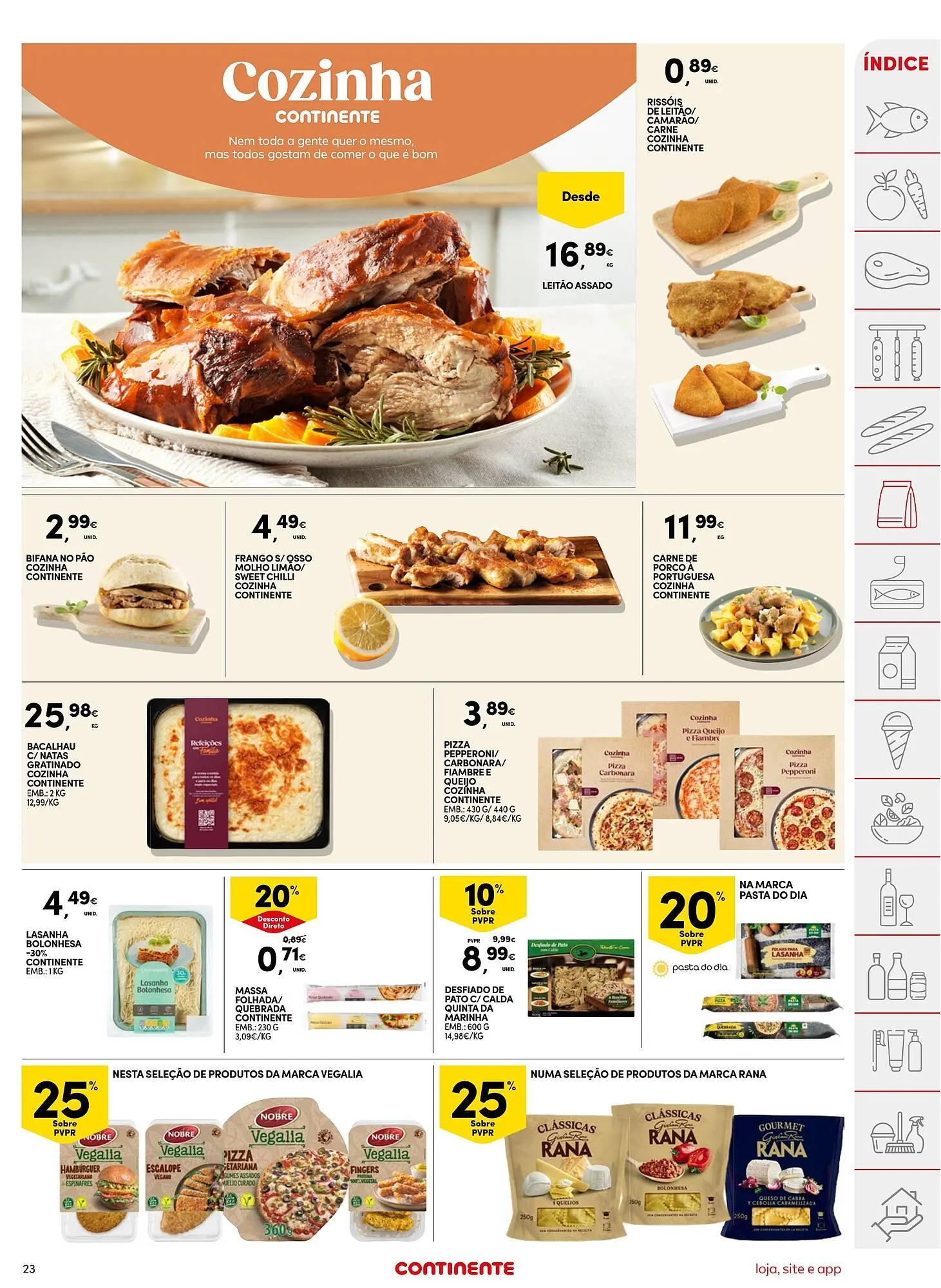 Folheto Folheto Continente de 16 de dezembro até 25 de dezembro 2025 - Pagina 23