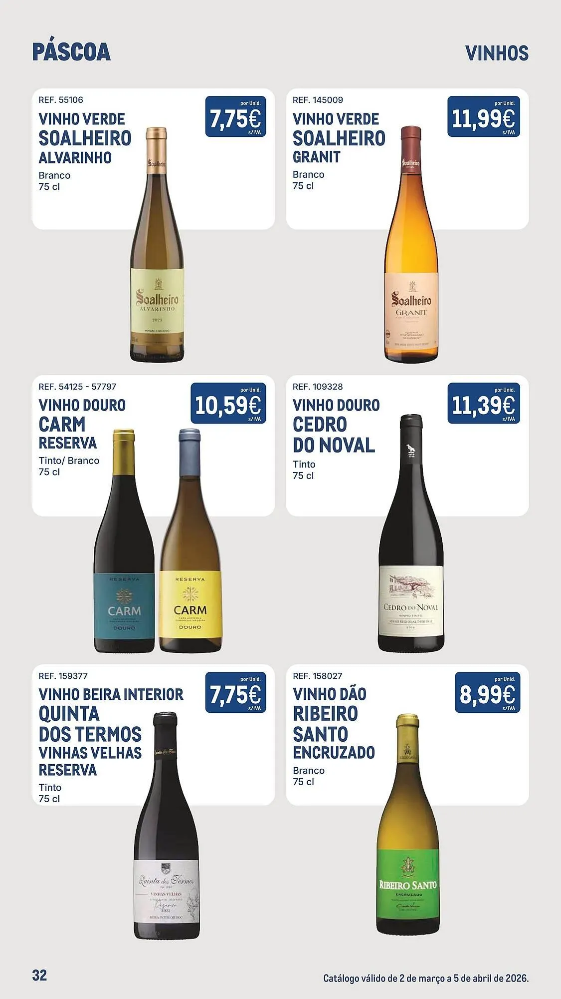 Folheto Catálogo Makro de 2 de março até 5 de abril 2026 - Pagina 32