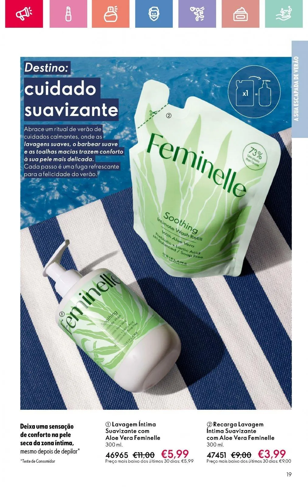 Folheto Folheto de Oriflame até 05.07.2025 de 18 de junho até 5 de julho 2025 - Pagina 19