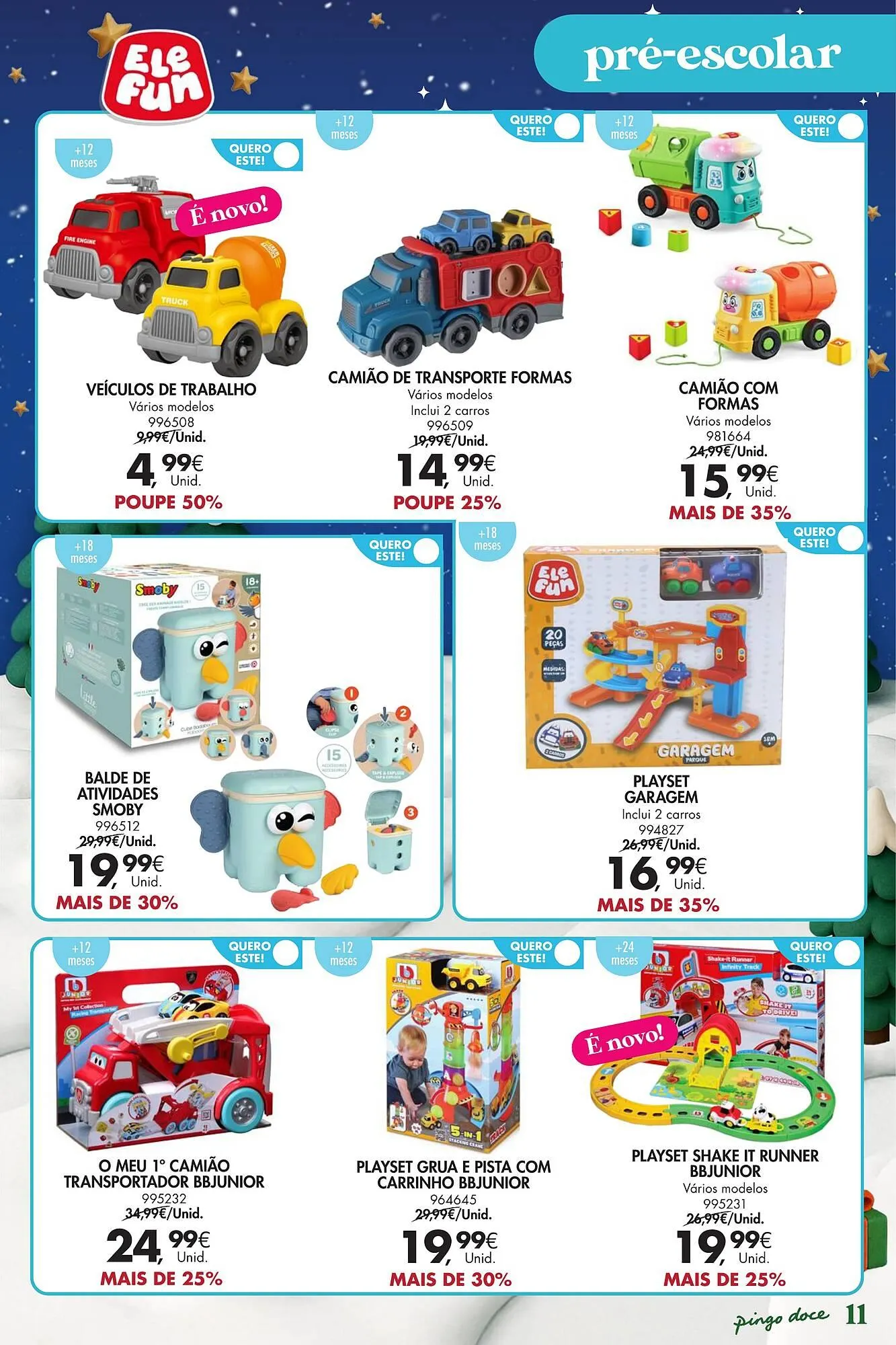 Folheto Folheto Pingo Doce de 18 de novembro até 5 de janeiro 2026 - Pagina 11